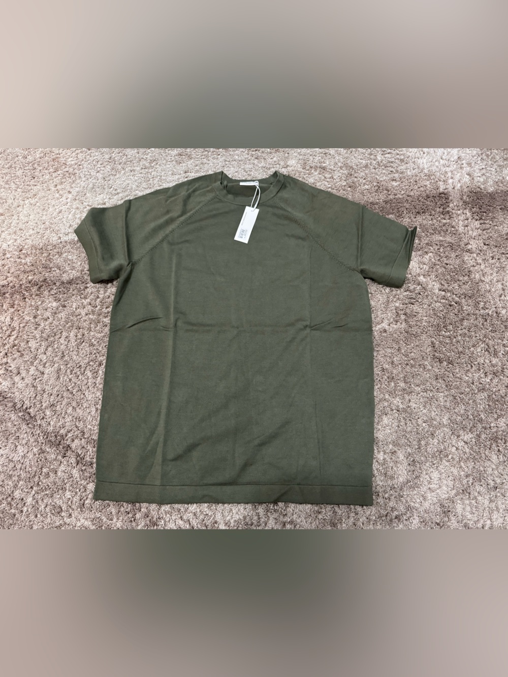 John Henric Green T-Shirt
Cotton Silk Regular Fit